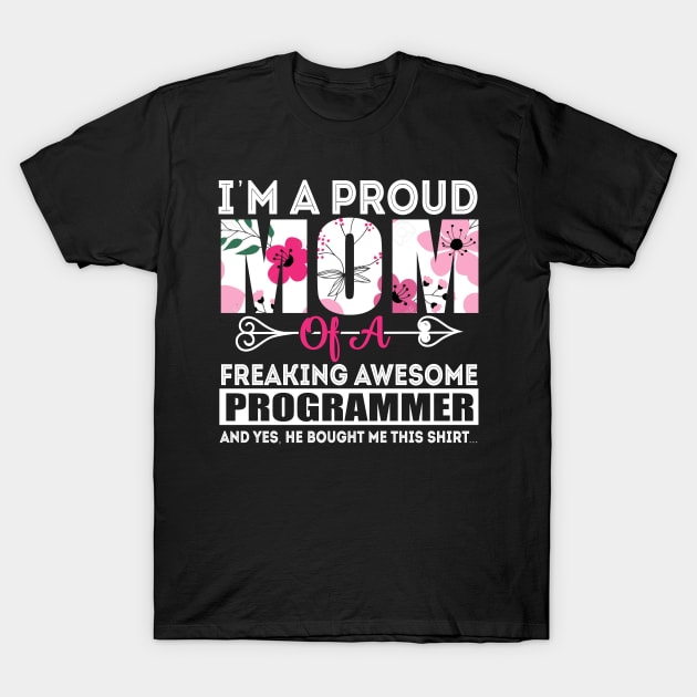 Mother`s day - I am a proud mom T-Shirt by Lin-Eve